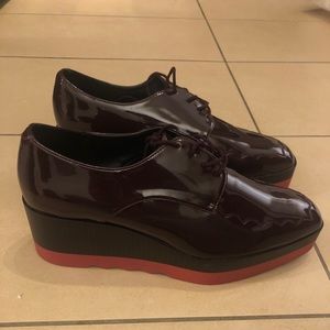 COPY - Platform patent leather